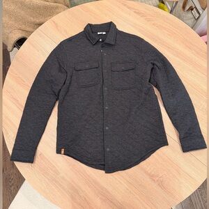 tentree Charcoal Shirt Jacket